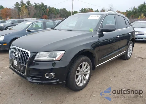 2015 Audi Q5 2.0T Premium from USA, damaged, VIN WA1LFBFP3FA029355